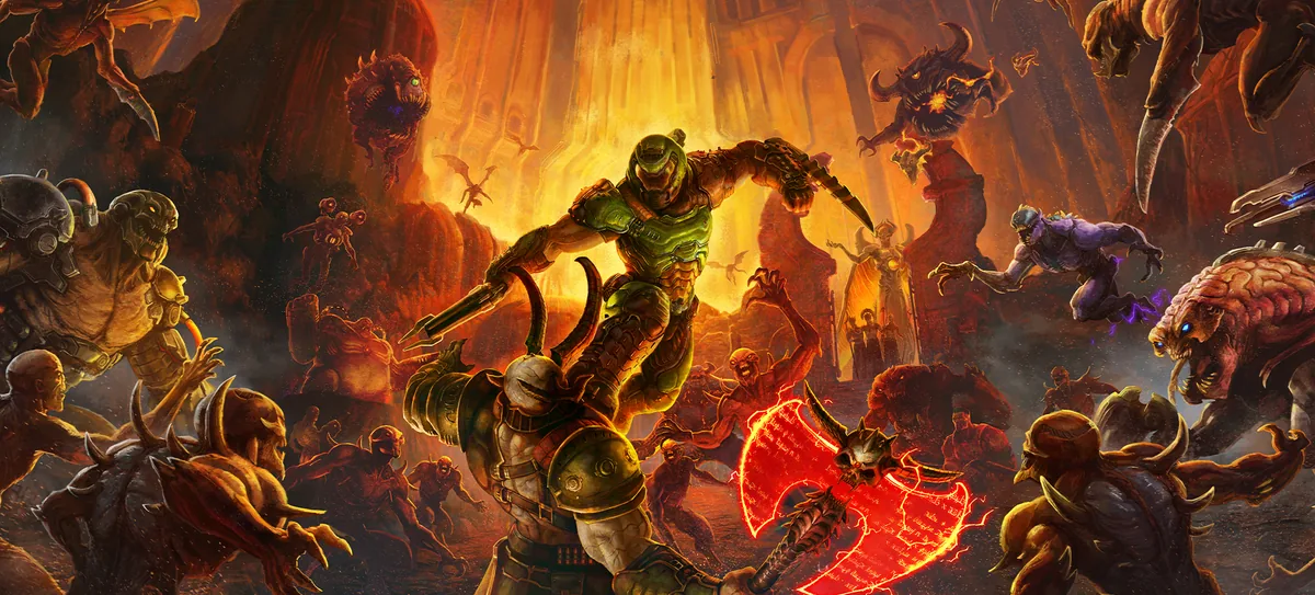DOOM Eternal cover art