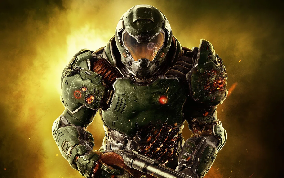 DOOM (2016) cover art