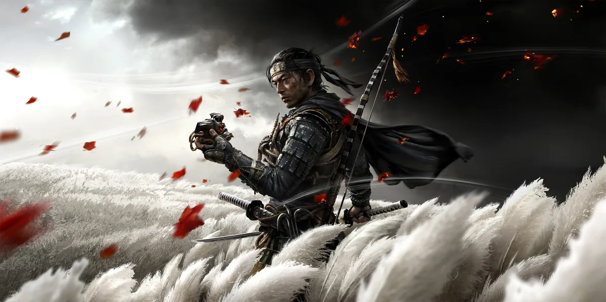 Ghost of Tsushima cover art
