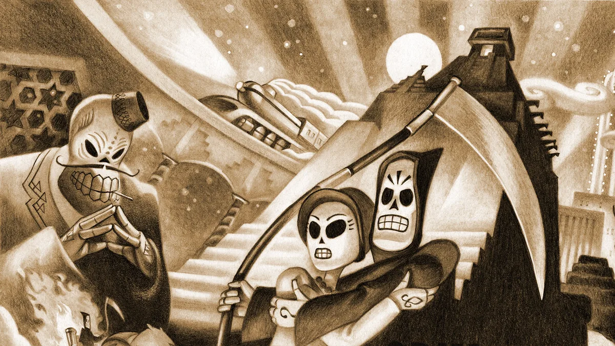 Grim Fandango Remastered cover art