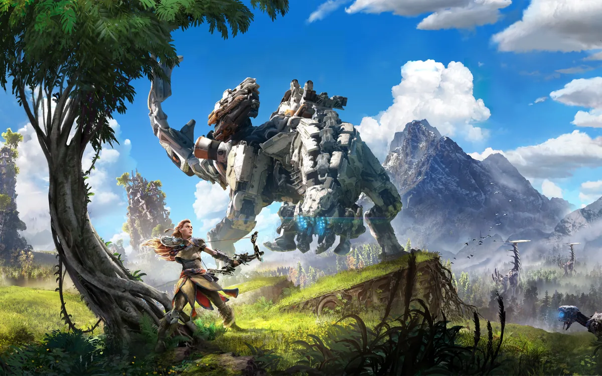 Horizon Zero Dawn cover art