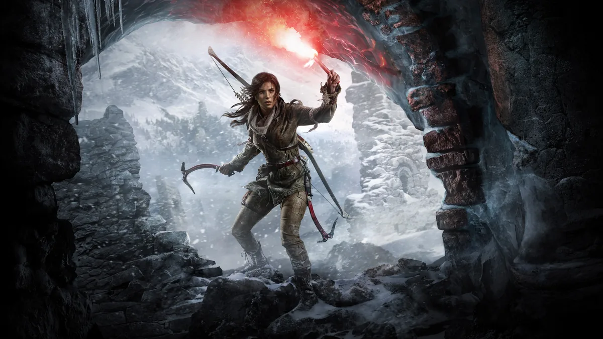 Rise of the Tomb Raider cover art