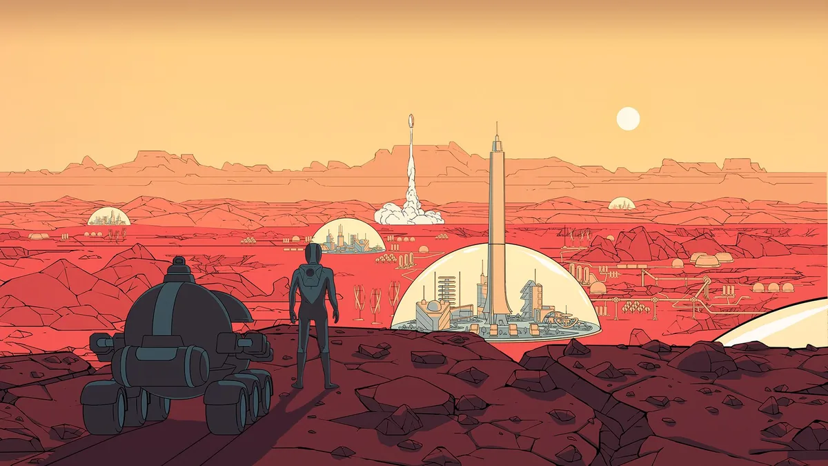 Surviving Mars cover art