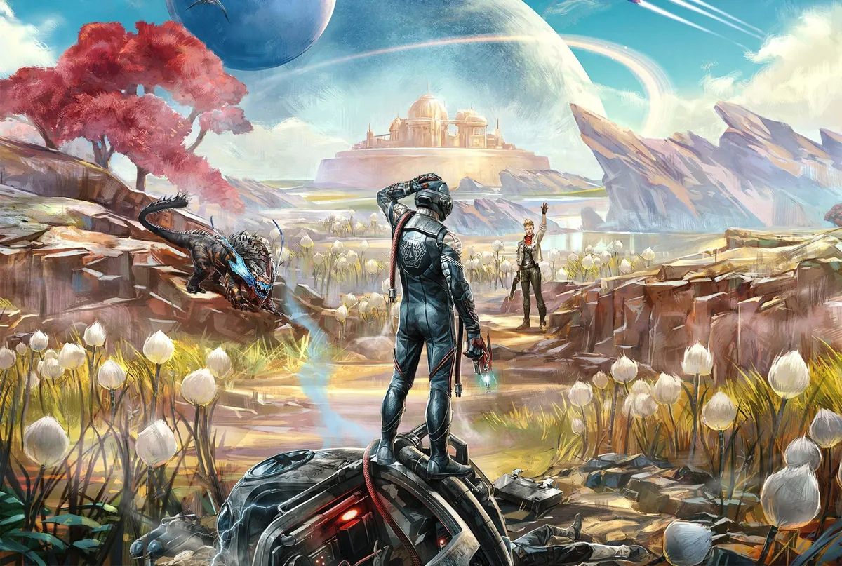 The Outer Worlds cover art